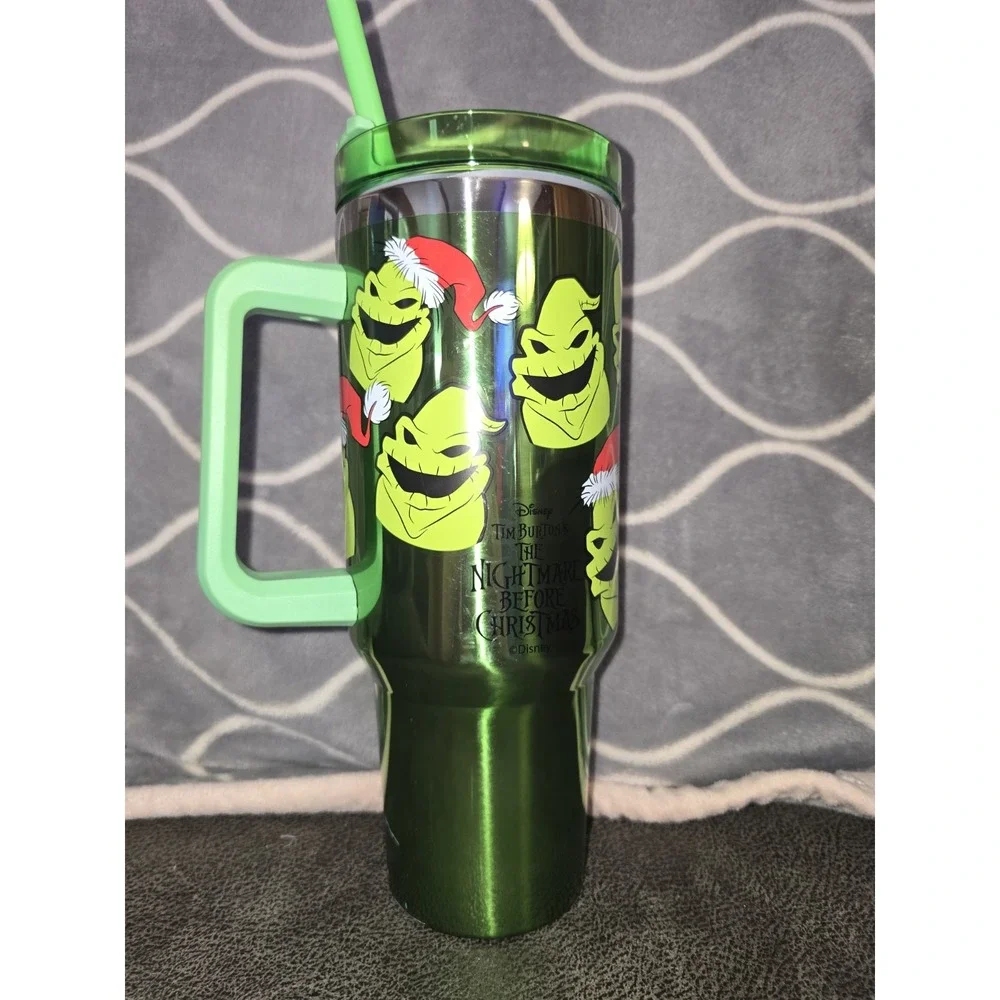The Nightmare Before Christmas Oogie Boogie Christmas 40 Oz.‎ Drink Tumbler New
